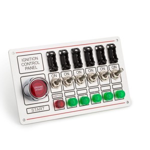 Panel de control de encendido con interruptor de 6 posiciones, luz y fusible para arranque de motor de coche, uso en vehículos de carreras - Product Image 4