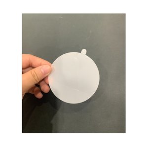 Customized Circular Badge Plastic Protective <b>Film</b> Water Resistant For Promotion Solid Color Simple Style - Product Image 1