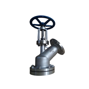 Válvula <span class=keywords><strong>de</strong></span> descarga <span class=keywords><strong>de</strong></span> acero inoxidable tipo Y manual <span class=keywords><strong>de</strong></span> vástago ascendente - Product Image 2
