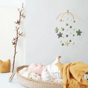 Mobile per Culla in Lana, Decorazione per <span class=keywords><strong>Cameretta</strong></span> Neonati, Regalo per Neonati, Arredo Casa - Product Image 5