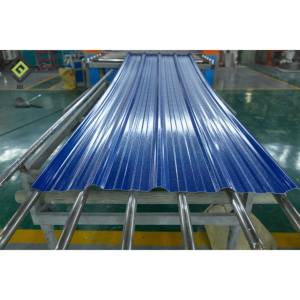 Tuiles de <span class=keywords><strong>toiture</strong></span> en PVC ondulé trapézoïdal de petite taille au design moderne, en résine synthétique, <span class=keywords><strong>pour</strong></span> les toits d'hôtels et de bâtiments - Product Image 5