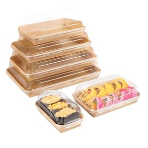 Cajas de Papel Desechables para Alimentos, Cajas de Embalaje de Papel Kraft, Caja de Almuerzo de Papel Personalizada, Caja de Embalaje de Papel a <span class=keywords><strong>Precio</strong></span> Competitivo - Product Image 1