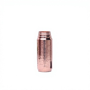Elegante Tapa de Botella de Agua de Cobre Tradicional, Ecológica, para Festivales, que Combina la Herencia Cultural con las Necesidades Diarias de Hidratación - Product Image 1