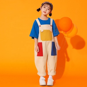 Overoles de Hip Hop <span class=keywords><strong>para</strong></span> Niños, Pantalones Cargo <span class=keywords><strong>para</strong></span> Niñas, Mono, <span class=keywords><strong>Ropa</strong></span> de Baile Urbano <span class=keywords><strong>para</strong></span> Niños, Disfraz <span class=keywords><strong>para</strong></span> Adolescentes, <span class=keywords><strong>Ropa</strong></span> Urbana <span class=keywords><strong>para</strong></span> Niños - Product Image 6