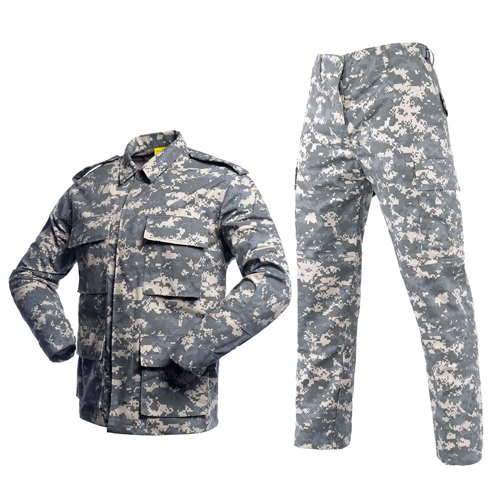 Kaki Bleu Marine Champ Us Ripstop Jungle Mise À Niveau Désert Tigre Stripe Smart Bdu Ensembles Costumes Camouflage Tactique Combat Uniformes