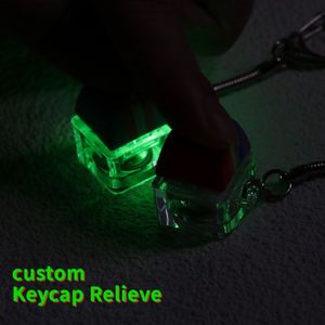 Porte-clés personnalisé avec logo, clavier, touches, interrupteurs anti-stress, bouton de clavier, keycap, fidget clicker - Product Image 4