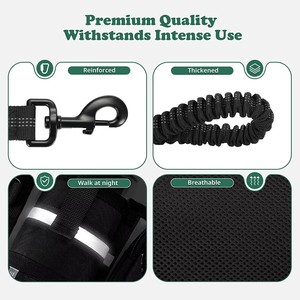 Guinzaglio Retrattile Riflettente NIBAO per Cani con Marsupio, Ideale per Passeggiate Notturne - Product Image 3