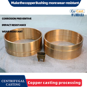 Custom Flange Series Tin Bronze Sleeve Copper <b>Bushings</b> Wear-Resistant Product Model C93200 Made in China - Product Image 3