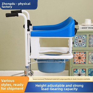 Elderly Multi-Functional <strong>Transfer</strong> <strong>Device</strong> Paralyzed <strong>Patient</strong> Care <strong>Transfer</strong> Aid Walking-Assist Toilet Bathing Chair Manual CE - Product Image 2