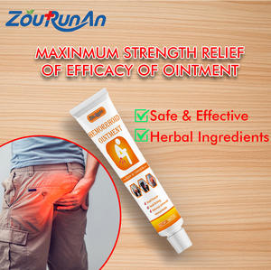 ZouRunAn Crema profesional eficaz para hemorroides Crema de ungüento natural para hemorroides con fisura <span class=keywords><strong>anal</strong></span> natural - Product Image 3