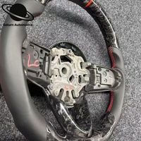Volant sport en fibre de carbone à 3 branches avec revêtement PU pour les séries 1/2/3/6/7 M3, personnalisation sportive