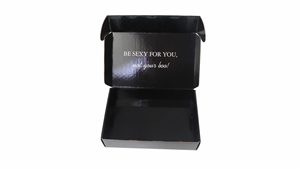 Benutzer definierte Outre Purple Box Pack Wellpappe Echthaar Bäckerei Wimpern Quadrat Packbuch Perücke Versand Mailer Verpackungs boxen - Product Image 3