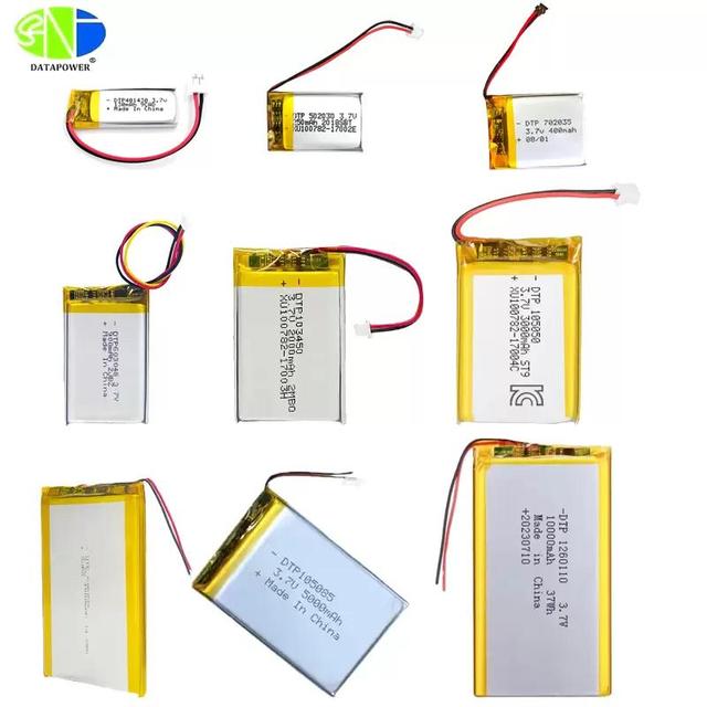 OEM 3.7 v Rechargeable Li-polymer Batteries 10000mah 5000mah 860mah 2300mah 20000mah 3.7v Pouch Lithium Polymer Lipo Battery 37