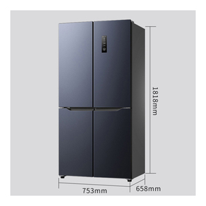 Réfrigérateur domestique à double porte, grande capacité, refroidissement par air, conversion intelligente de fréquence - Product Image 5