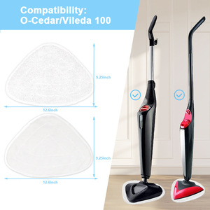 Panni di Ricambio Compatibili con Mop <span class=keywords><strong>a</strong></span> <span class=keywords><strong>Vapore</strong></span> OCedar <span class=keywords><strong>Vileda</strong></span> 100 Hot Spray - Product Image 2