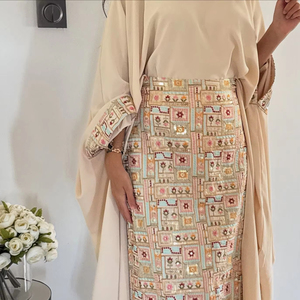 Elegant Turkey Maxi Dresses - Modest Long Sleeve Abaya