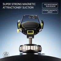 Support de téléphone magnétique multifonctionnel Z2 en ABS à ventouse pour voiture, vente en gros