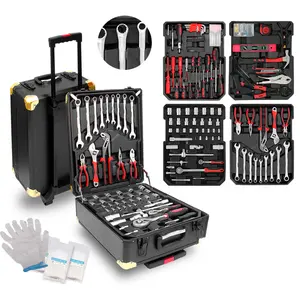 Repair Tool Kit 799 Piece Combination Socket Set Hand Tools with Plastic Case for Home Repair and DIY with Ratchet Wrench