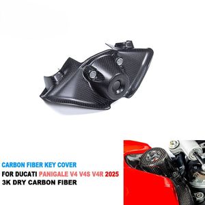 ฝาครอบกุญแจคาร์บอนไฟเบอร์สำหรับ Ducati panigale V4 / V4S / V4R 2025 - Product Image 2