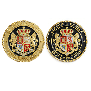 Pièce de monnaie estampée en aluminium personnalisée - Artisanat métallique pour la commémoration d'activités de <span class=keywords><strong>club</strong></span> - Product Image 1