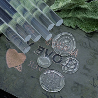 Bâtons de cire à cacheter Aurora haute transparence, bâtons de cire transparente pour pistolet à colle, emballage cadeau, scellage d'enveloppes