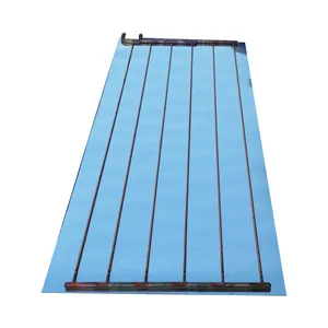 Absorbeur solaire fintube d'amortisseur en titane bleu pour capteur solaire à plaque plate