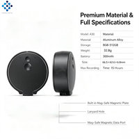 A30 Winter Travel MagSafe AI Voice Recorder & Phone Stand |   256 Bahasa Terjemahan Real-Time, Transkripsi, Rekaman 15 Jam