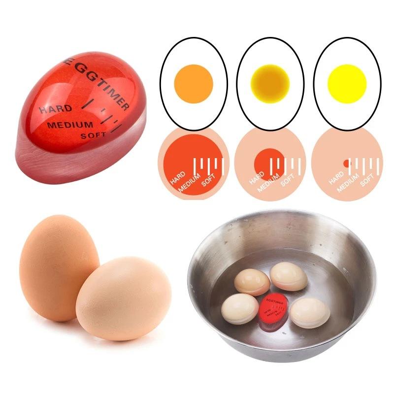 Promotion Gift Wholesale Kitchen Tools Mechanical Heat Sensitive Cooking Color Changing Boiled Egg Timer