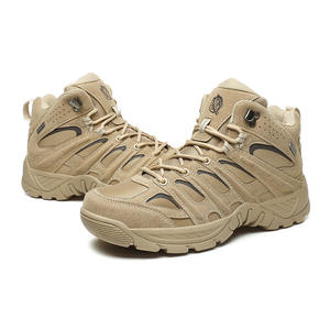 Chaussures basses de <span class=keywords><strong>randonnée</strong></span> et d'exploration urbaine <span class=keywords><strong>pour</strong></span> hommes, rayées beige premium, <span class=keywords><strong>pour</strong></span> l'extérieur - Product Image 5
