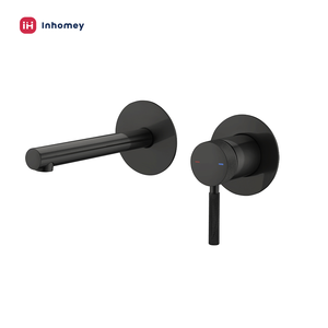 <span class=keywords><strong>Rubinetti</strong></span> Moderni per Lavabi da <span class=keywords><strong>Bagno</strong></span>, Miscelatore Monocomando a Parete per <span class=keywords><strong>Lavabo</strong></span>, Finitura Oro Spazzolato in Ottone - Product Image 1