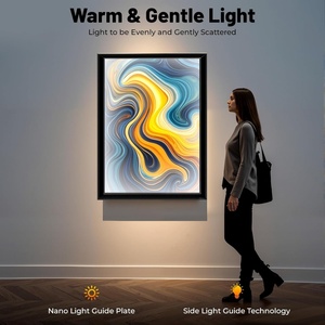 Wall Mounting Aluminum Rectangle Backlit Ultra Slim Durable LED <b>Light</b> <b>Box</b> for Movie Poster <b>Advertising</b> Display - Product Image 2