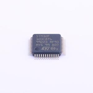 Microcontrolador STM32F ARM Cortex M3 RISC de 32 bits, 64KB Flash, 2.5V/3.3V, 48 pines LQFP en bandeja - Bandejas STM32F103C8T6 Placa PCBA con microprocesador - Product Image 1
