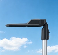Lampadaire LED AC 150W en alliage d'aluminium, étanche IP66, 3000-6000K, certifié CE, garantie 5 ans, capteur de mouvement, contrôle intelligent
