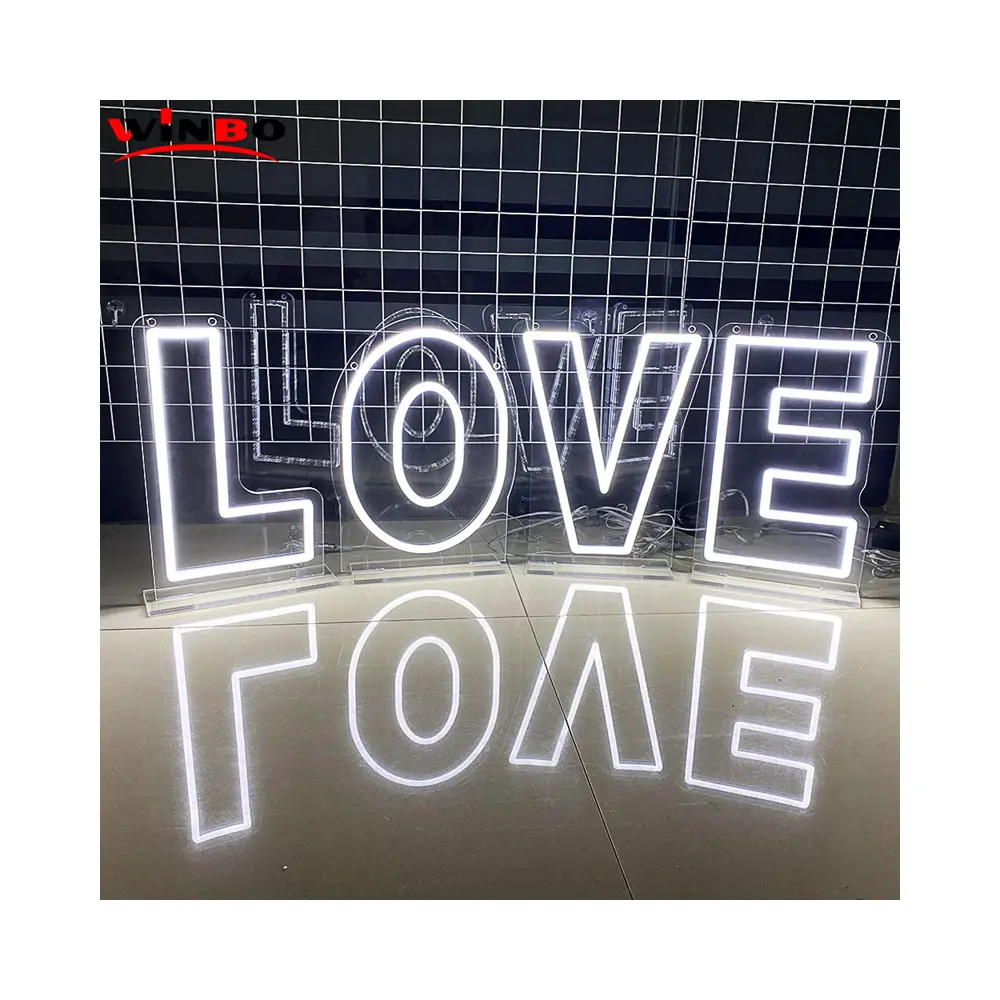 Letras de pé ou pendurar 4ft luz para cima, número atoz 0to9, fábrica sem silicone, personalizar qualquer nome, letra de sinal led neon