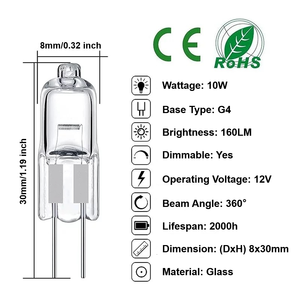Светодиодные мини-лампы COB E14 3W для холодильников, лампы накаливания, теплый белый свет, CRI80, для люстр и точечных светильников, AC220V - Product Image 6