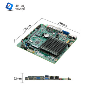 เมนบอร์ดอุตสาหกรรม Yentek Mini ITX Celeron J6412 ขนาด 170x170 มม. แบบไร้พัดลม พอร์ตเครือข่ายคู่ พอร์ต Serial 6 พอร์ต - Product Image 1