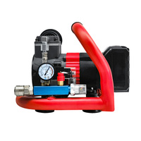 Compresseur d'air portable à batterie lithium, pompe sans cylindre pour le travail du bois et la cloueuse, support OEM personnalisé