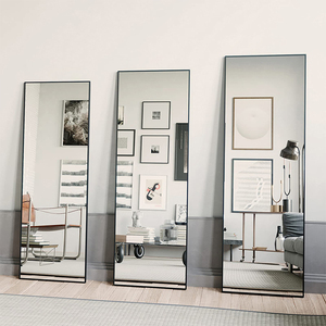 Trang trí nội thất thêm lớn đầy đủ cơ thể tầng thường vụ gương hộ gia đình tường sang trọng sàn gương - Product Image 3