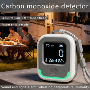 3-<span class=keywords><strong>in</strong></span>-1 Kohlenmonoxid-Detektor für <span class=keywords><strong>Outdoor</strong></span>-Camping, tragbarer CO-Temperatur- und Luftfeuchtigkeitsalarm, Modell HD-600, Erkennungsbereich 0-1000 ppm - Product Image 2