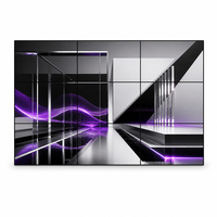 Mur vidéo LCD IPS 55 pouces avec cadre de 3,5 mm, écran de raccordement matriciel 2x2 3x3 pour bars sportifs et restaurants (compatible 2.1)