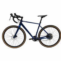 Vélo de Gravel en Alliage d'Aluminium 700c avec Axe Traversant, Guidon Coupé, 1x12 Vitesses, Freins à Disque Hydrauliques, Tailles de Cadre 430 470 500 530mm
