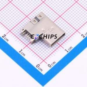 MC-710S-DG26Z13 USB Connector Through hole Component (THT) Connector Type-C USB 3.1 Female Side Insert - Product Image 1