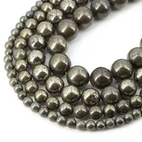 Offre Spéciale – Perles Rondes en Pierre Naturelle : Œil de Tigre Bleu, Cristal, Améthyste, Quartz Rose – Idéales pour la Fabrication de Bijoux (Bracelets, Colliers) – 6MM