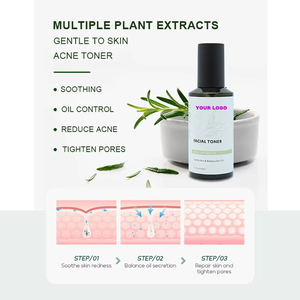 Chăm sóc da kiểm soát mụn trứng cá với axit hyaluronic Niacinamide & chiết xuất cây trà để làm sạch mặt & điều trị cân bằng dầu - Product Image 5