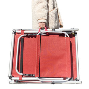 Tumbona Plegable de Aluminio con Respaldo Ajustable, Tela Oxford 600D, Ligera y Portátil, para Playa, Camping y Aire Libre - Product Image 5