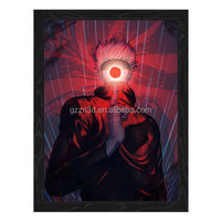 Póster de Anime 3D, 30x40cm, Lente Lenticular de Plástico 3D |   Modelo de Personaje de Película y Programa de Animación Japonesa |   Arte de Pared para el Hogar/Oficina