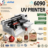 UV DTF 打印机 6090 CMYK 白色清漆 6 色 DX7 Egg 适用于圣诞贺卡、木标牌、冰箱贴、定制装饰