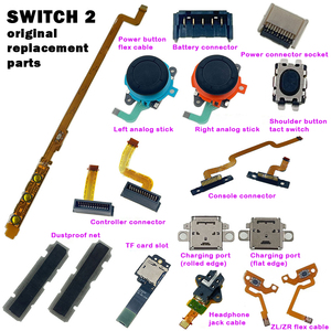 <span class=keywords><strong>Switch</strong></span> 2 piezas de repuesto originales para Nintendo <span class=keywords><strong>Switch</strong></span> 2 piezas de reparación de consola para Joystick analógico Joy-con accesorios de reparación 3D - Product Image 1