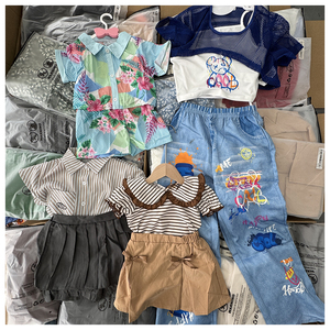 สินค้าใหม่ปี 2026 ขายส่งจำนวนมาก ชุดเดรสเด็ก เสื้อผ้าเด็กมือสองสำหรับฤดูร้อน Ropa De Bebe จัดส่งรวดเร็ว ชุดเดรสเด็กผู้หญิง - Product Image 2