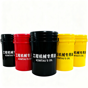 PP 18L 20L 35L 38L Custom Plastic Pail Packaging for 5 Gallon Bucket <strong>Engine</strong> Oil Diesel - Product Image 1